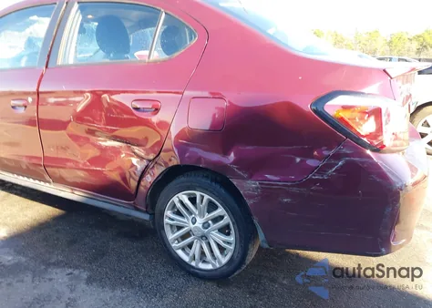 2021 Mitsubishi Mirage G4 Carbonite Edition/Es/Le из США, поврежденный, VIN ML32FUFJ3MHF01637